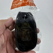 Sanyo 7300 Fitted Leather Case Vintage Cell Phone 