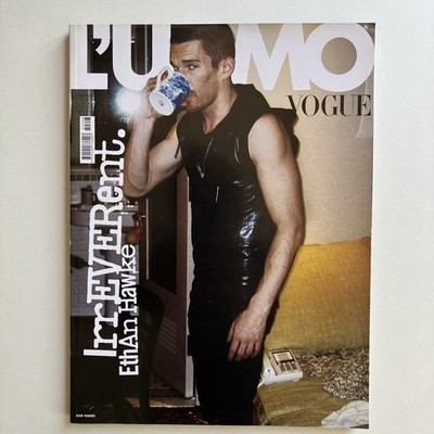 Ethan Hawke WENTWORTH MILLER Robert Downey MICKY ROURKE L'uomo Vogue Italy 2004