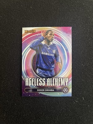 2024-25 Topps Merlin UCC Didier Drogba Ageless Alchemy #AA-3 Chelsea FC