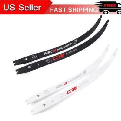 NIKA C2 limb 68''@25 Recurve Bow Limbs ILF Carbon Llimbs 12-50lbs Newest 