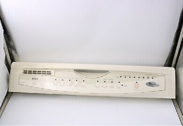 Whirlpool Gold Quiet Partner III Dishwasher Touch Control Panel White