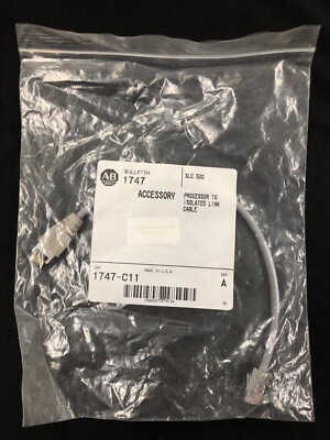 Allen Bradley 1747-C11 Series A Processor to Isolated Link Cable