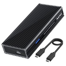20Gbps NVMe M.2 Enclosure USB 3.2 GEN2x2 Support UASP Trim 4TB Capacity Alumi...