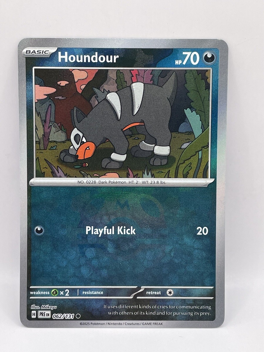 Houndour (Master Ball Pattern) 062/131 Sv: Prismatic Houndour (Master Ball Pattern) 062/131 Sv: Prismatic