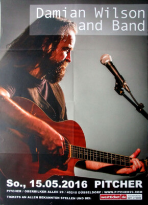 WILSON, DAMIAN - 2016 - Threshold - In Concert Tour - Poster - Düsseldorf
