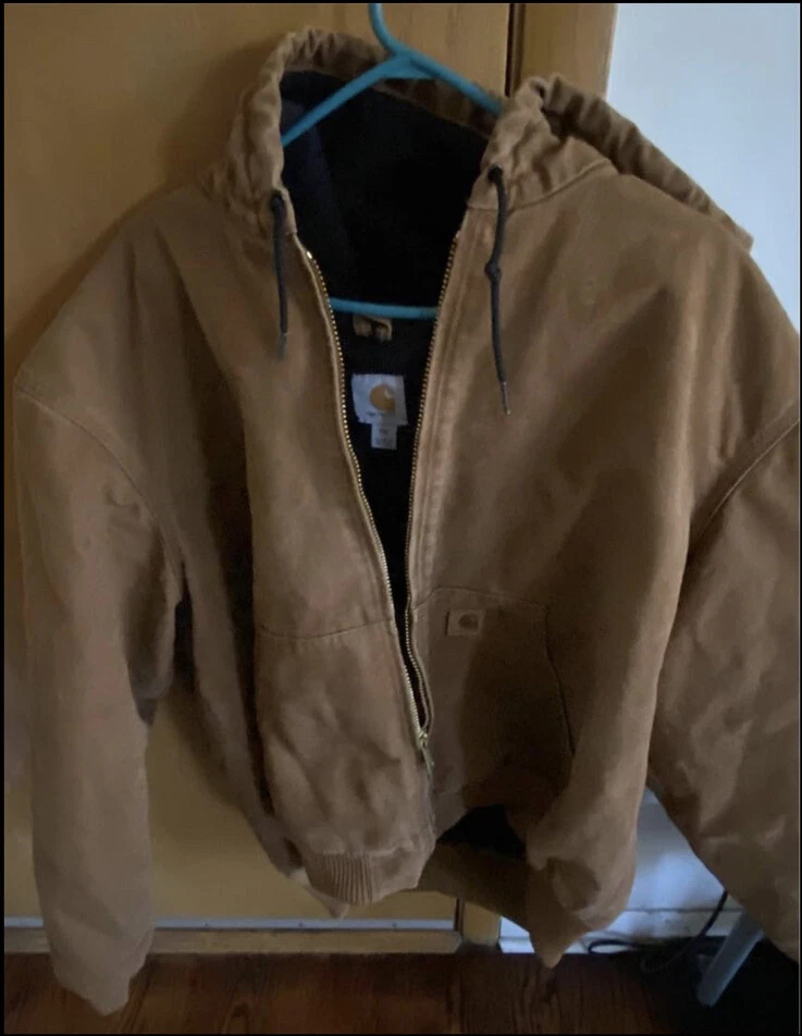 Carhartt sandstone active clearance jacket