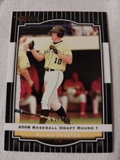 2008 ALLAN DYKSTRA RAZOR BASEBALL ROOKIE CARD RC /200 SAN DIEGO PADRES #23