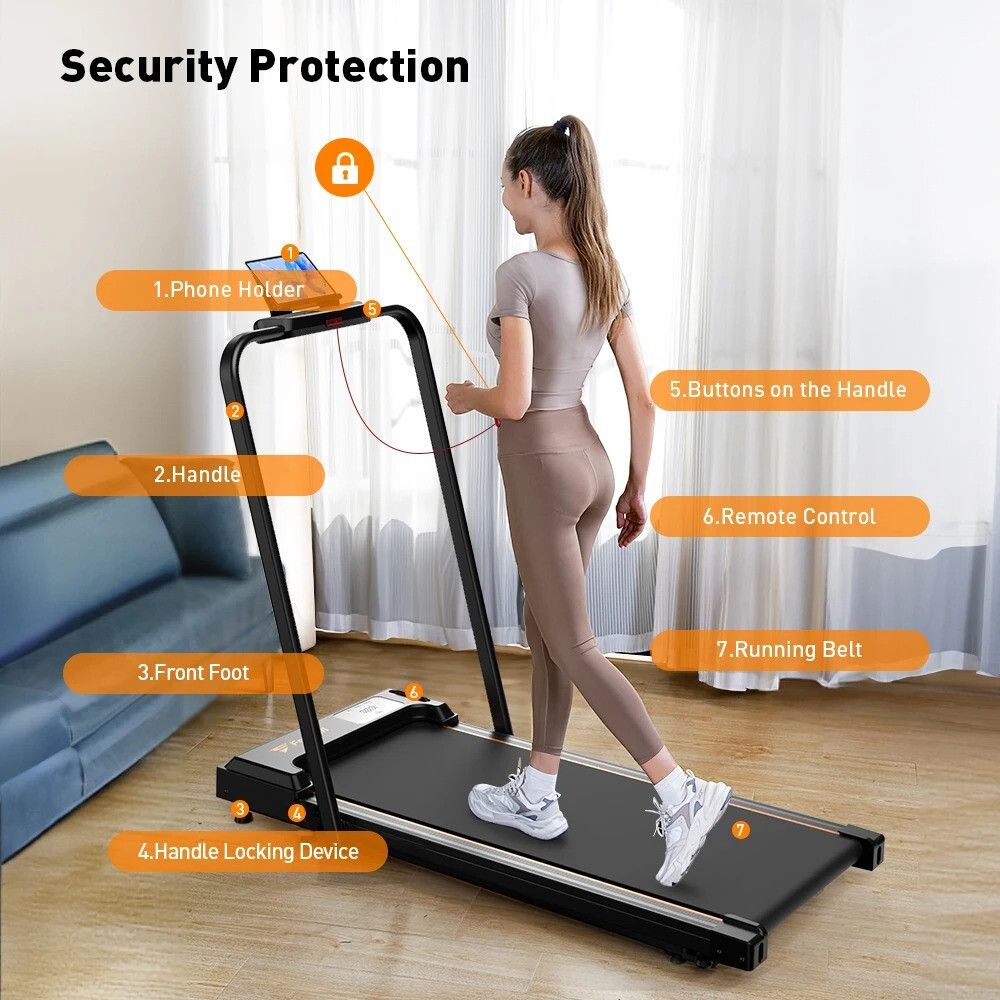 Tapis roulant elettrico FT51 2 in 1