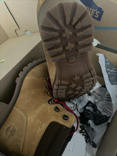 Ellendale Mid Hiker Wheat Full Grain Timberland Boots 9 M - Picture 6 of 9