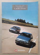 Vauxhall Carlton Brochure 1991 - Saloon Estate L GL CD CDX GSi