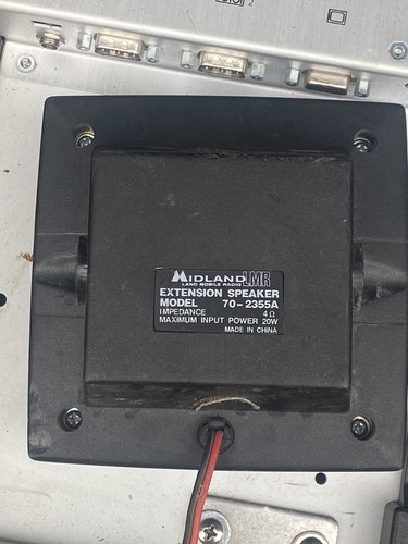 Midland External Extension Speaker 70-2355A 20 Watt CB or Two Way Radio - Picture 2 of 3