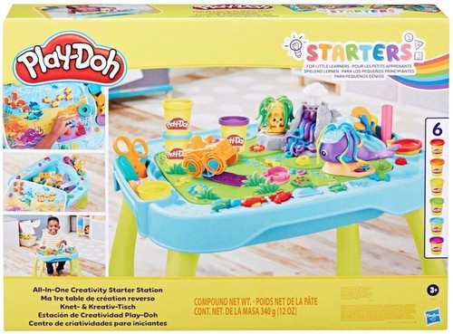 Hasbro Play-Doh Knet- & Kreativ- Tisch Starterset viel Zubehör - Bild 2 von 4
