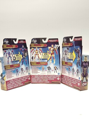 Hasbro Iron-Man Iron Patriot Mark 42 Sealth Tech Ironman 3.75 3