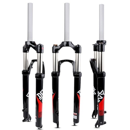 24er Inch MTB Bike Fork Air Suspension Mechanical Front Fork Bicycle Accessories - Picture 2 of 17