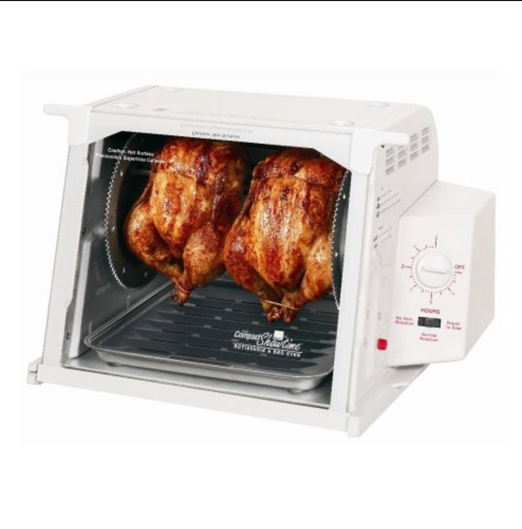 RONCO SHOWTIME ROTISSERIE & BBQ OVEN MODEL 3000, missing 1 gear wheel