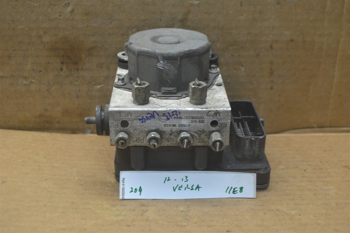 12-13 Nissan Versa ABS Pump Control OEM 476609KA0A Module 204-11e8