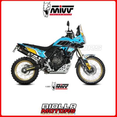 MIVV SCHALLDÄMPFER DAKAR YAMAHA T?N?R? 700 700 2020 - SCHWARZ ORIGINAL Y.064.LDKB Eu