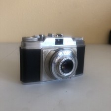 Vintage ANSCO MEMAR Pronto 35mm Camera Agfa 1:3.5/45 Lens Leather Case