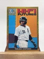 Yoelqui Cespedes 2022 Bowman Chrome Hi-Fi Futures Gold Refractor 17/50