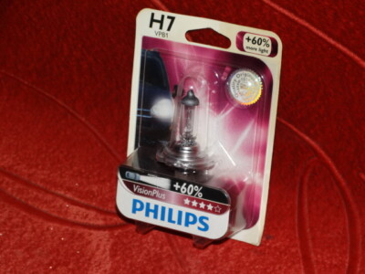 Phillips H7VPB1 VisionPlus Headlight H7 Headlight Bulb
