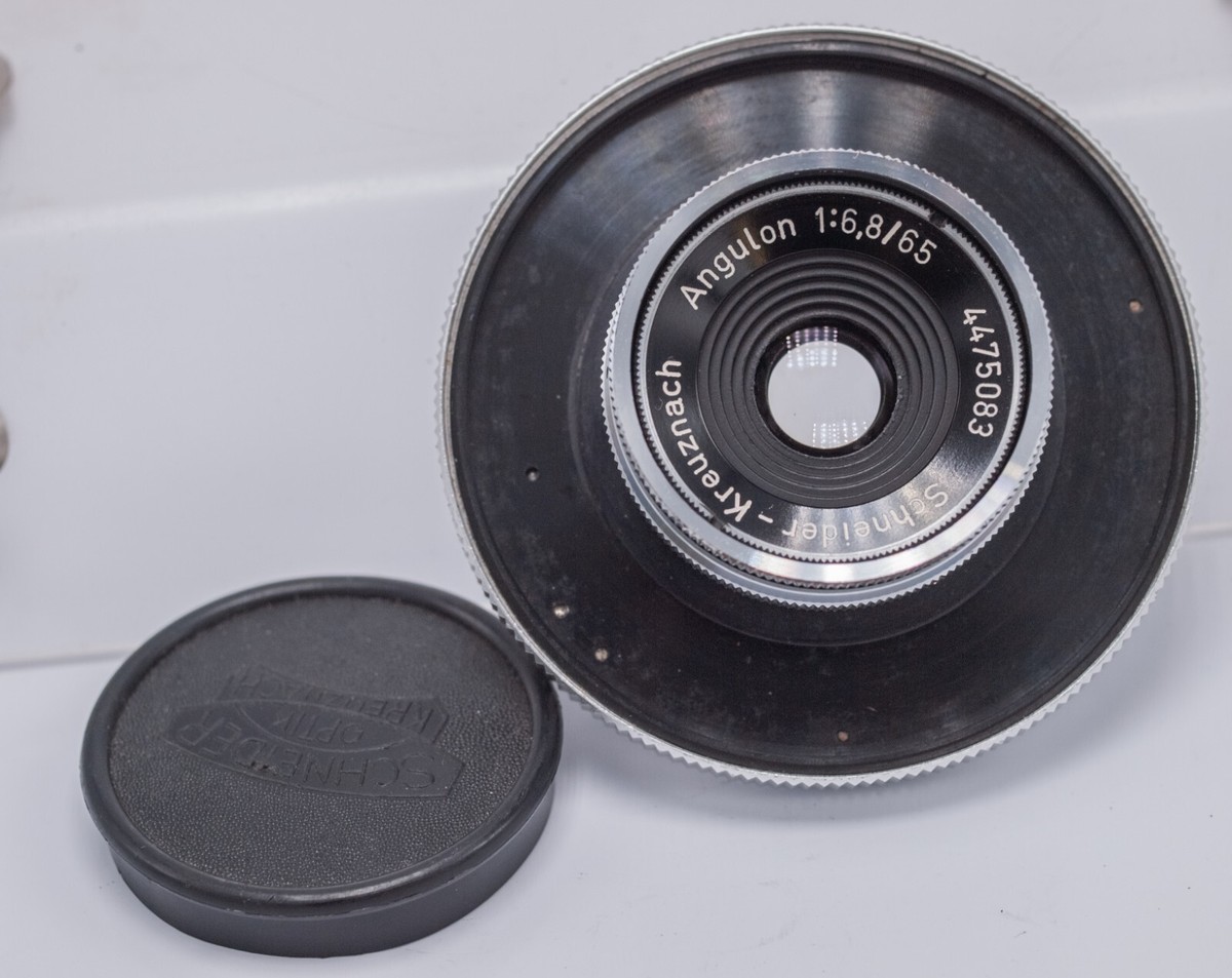Schneider-Kreuznach Angulon 65mm F6.8 Bellows Adapted Canon FD