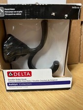 Delta Ashlyn Oil Rubbed Bronze Double-Hook Wall Mount Towel Hook