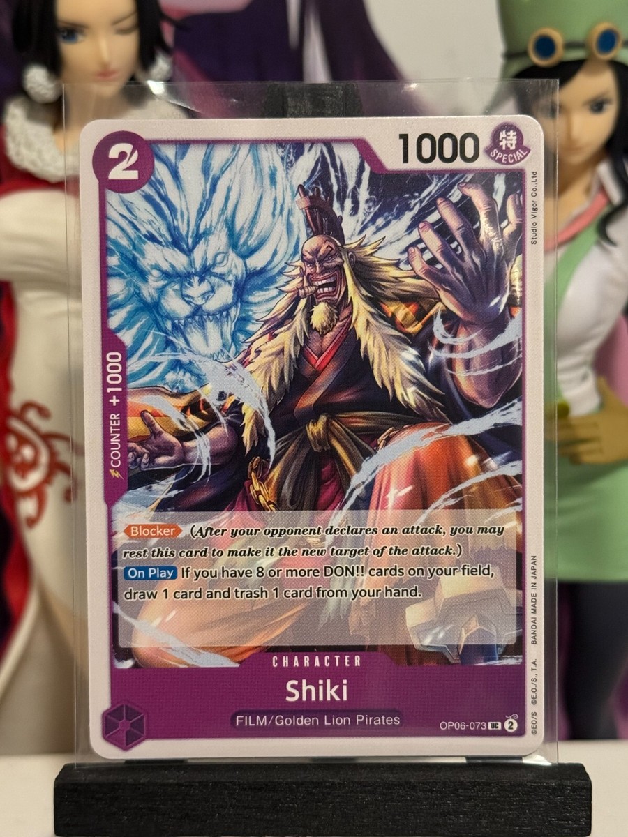 One Piece CG 4 Shiki OP06-073 Wings of the Captain Uncommon! | eBay