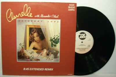 12'' CHERRELLE/ALEXANDER O'NEAL---SATURDAY LOVE (NL PRESS.) (EX)