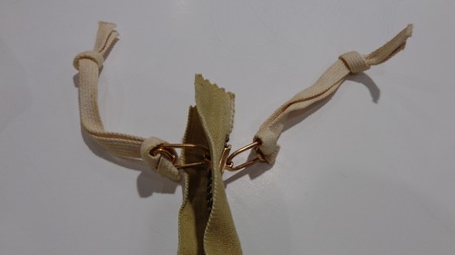 Vintage SCOVILL GRIPPER ZIPPER/USA 9mm Double Pull Zipper, Natural, 288" Length - Picture 3 of 11