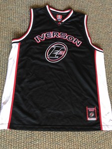allen iverson jersey large
