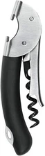 OXO Steel Double Lever Waiters Corkscrew With Bottle Opener - Stainless Steel