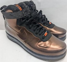 NIKE AIR FORCE 1 HIGH FOAMPOSITE BLACK HISTORY MONTH, UK9 US10, 586583 800, K672