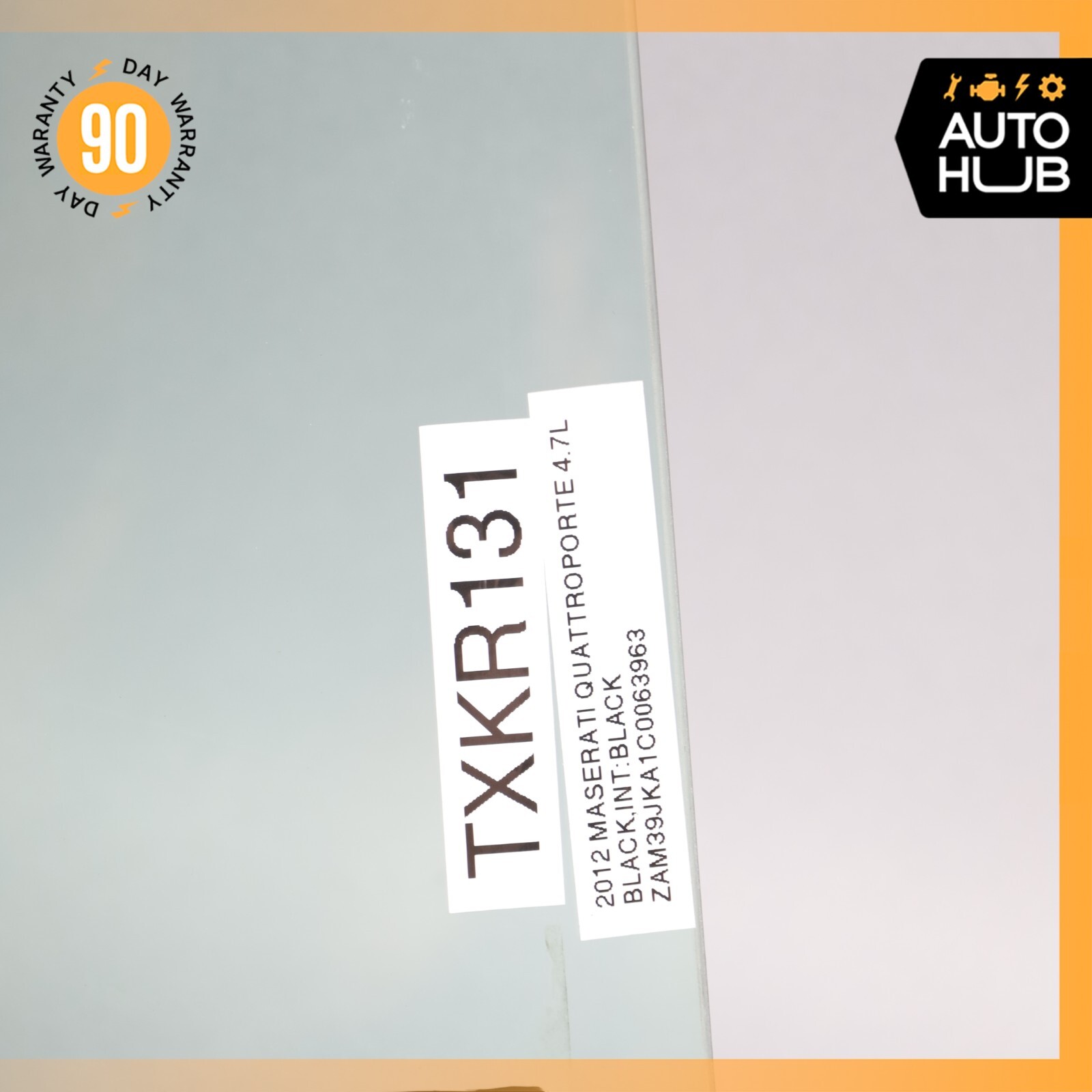 03-13 Maserati Quattroporte M139 Front Left Side Door Window Glass OEM 68k