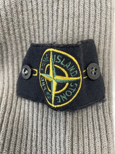 STONE ISLAND PULLOVER MAGLIONE MAGLIA SHIRT MAN VINTAGE 100% LANA WOOL JUMPERS - Imagen 6 de 10