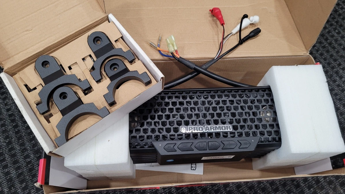 Pro Armor AU51040 4 Speaker Bluetooth Sound Bar System eBay