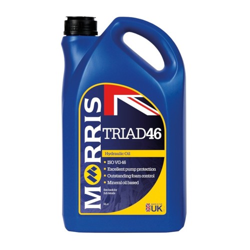 Morris Triad ISO VG 46 Hydraulic Oil 5LTR DIN 51502, ISO 67434