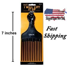 Afro Pick Beauty Supplies Hair Styling Vintage Afro Comb Detangling Black Fist