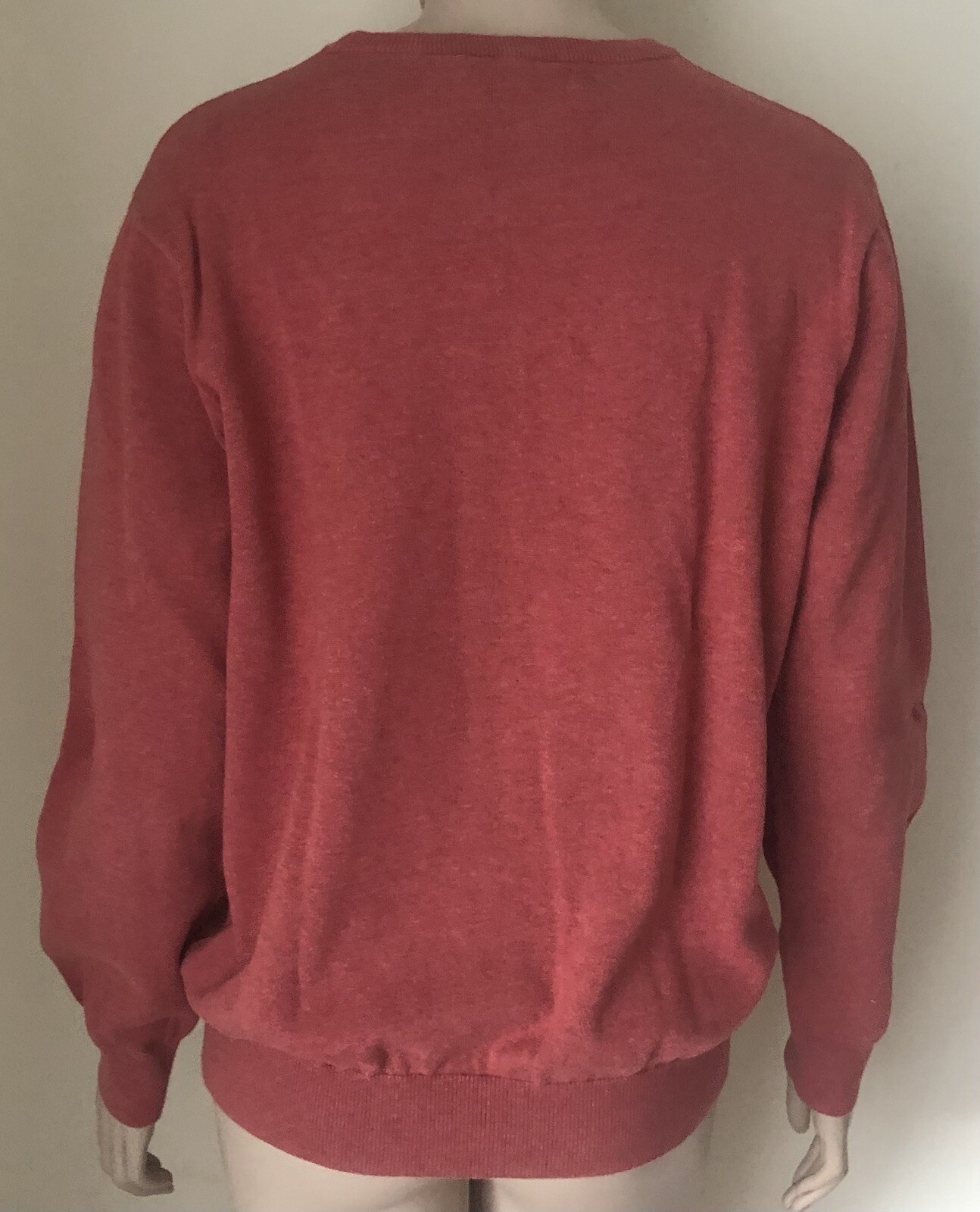 J Crew Rust Orange Pullover Crew Neck Sweater Swe… - image 4