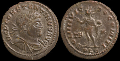 Maridvnvm - Konstantin der Große - RIC VII Lugdunum 33 - seltenere Ausgabe - schön
