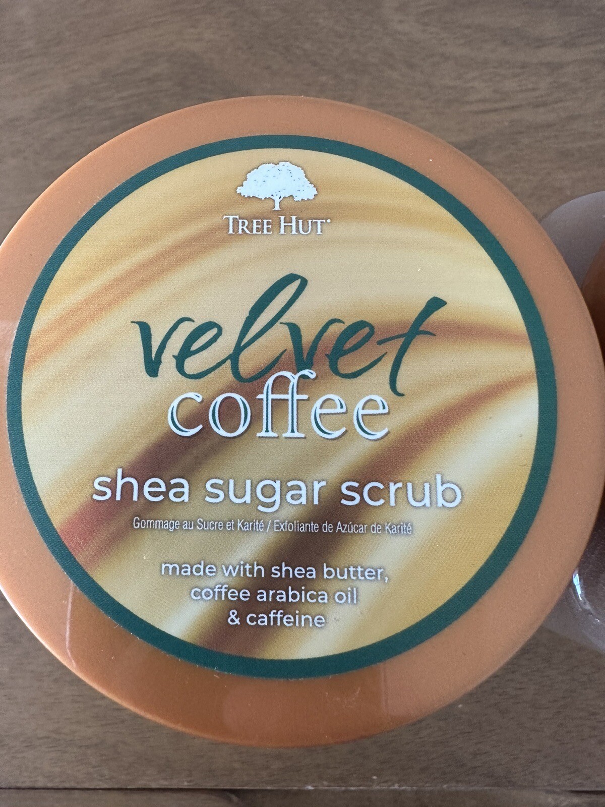 LOT OF 4 NEW Tree Hut Shea Butter Sugar Exfoliating Body Scrub Velvet Coffee