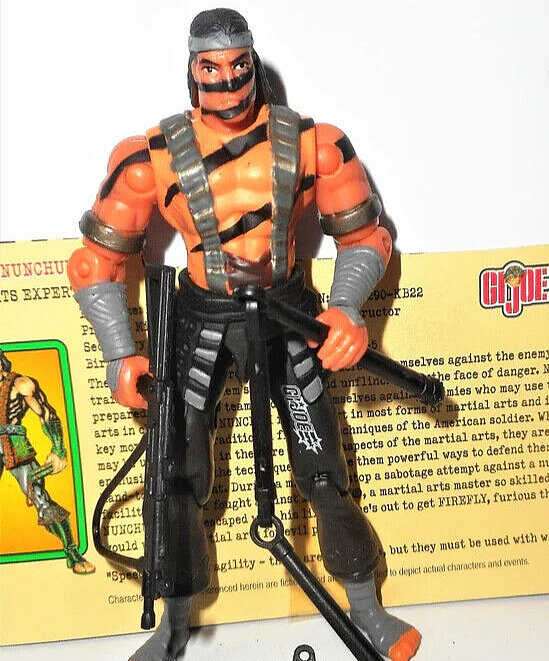 GI JOE Night Force NUNCHUCK 2003 complete v4 gijoe g i valor vs