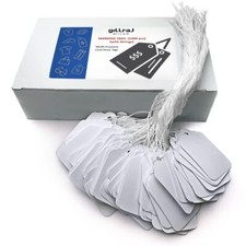 GILLRAJ 1000pcs Price Tags with Strings Attached Size 1.93"x 1.25" 49mm x 32m...