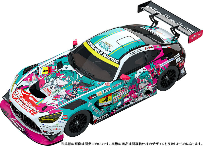 NEW AUTHENTIC Good Smile Racing 1/43 Hatsune Miku GT Project AMG