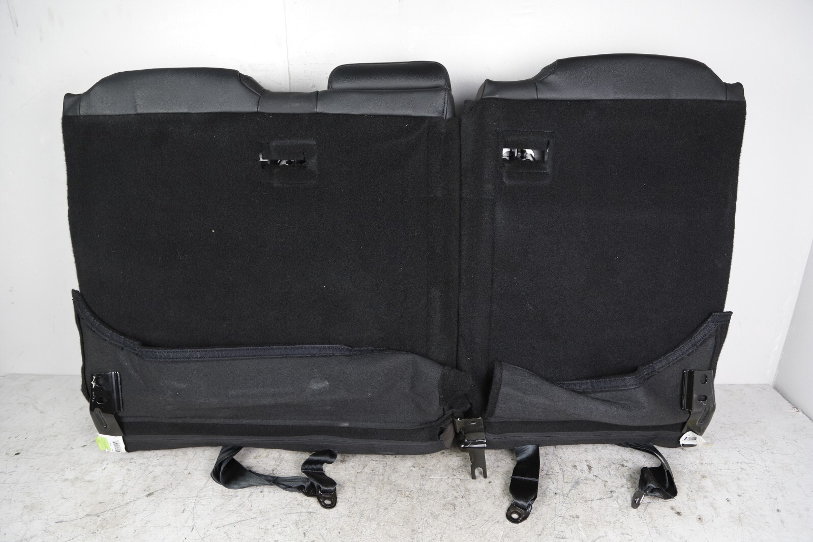 2014-2020 MASERATI GHIBLI S REAR SEAT SET BLACK LEATHER OEM