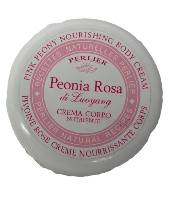 Perlier Peonia Rosa Pink Peony Nourishing Body Cream Sealed 6.7 oz (368)