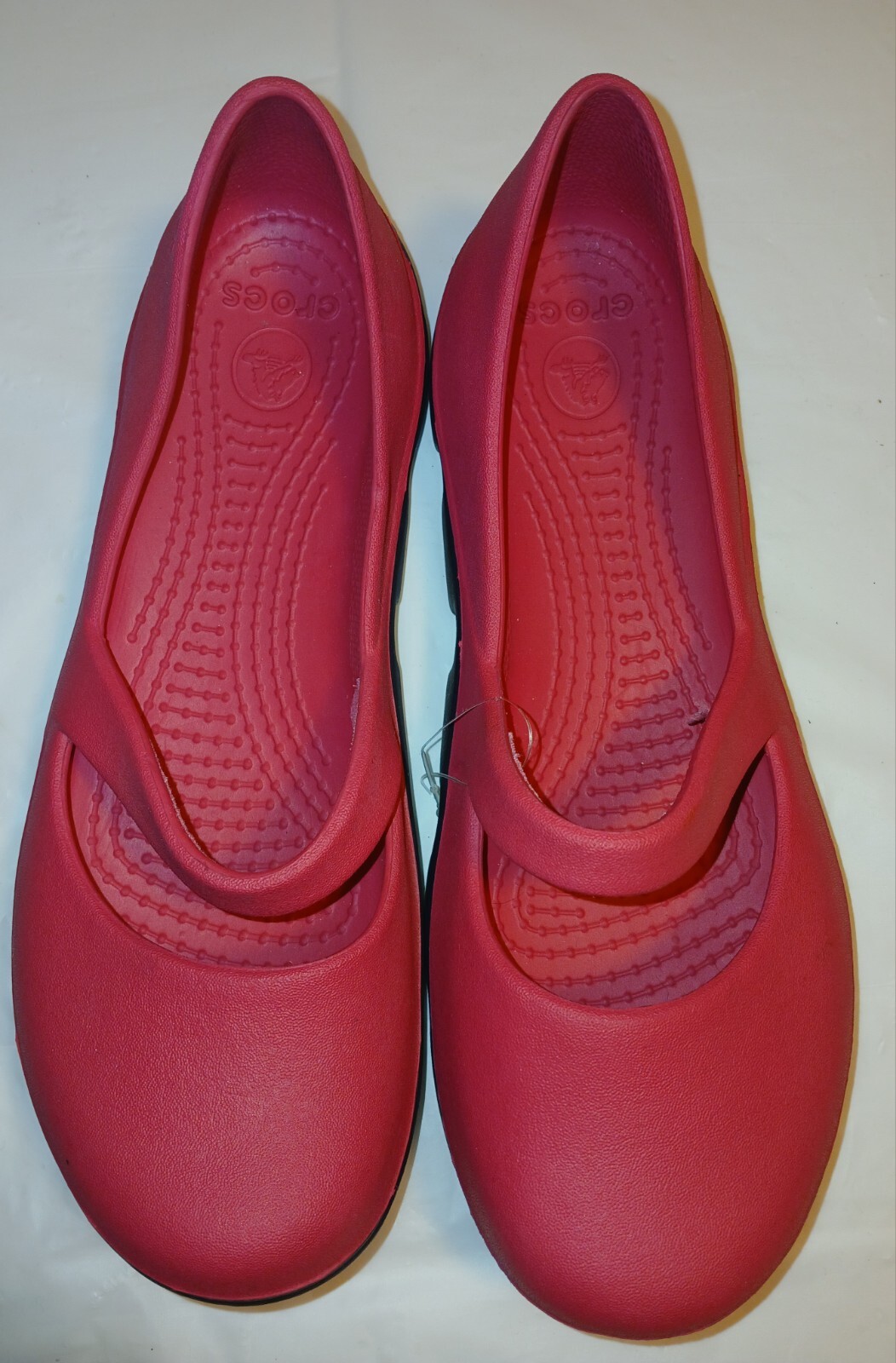 Nwot Crocs Women Shoe Duet Mary Jane Size US 8 Pink Ballet Flats Never  Worn