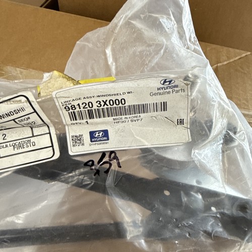 Genuine OEM Wiper Transmission 981203X000 Hyundai Elantra Coupe Elantra 2010-17 - Picture 4 of 4