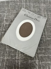 Christian Dior Diorissimo Pantyhose Nylons Hosiery Size 2 Taupe Up to 5'7"