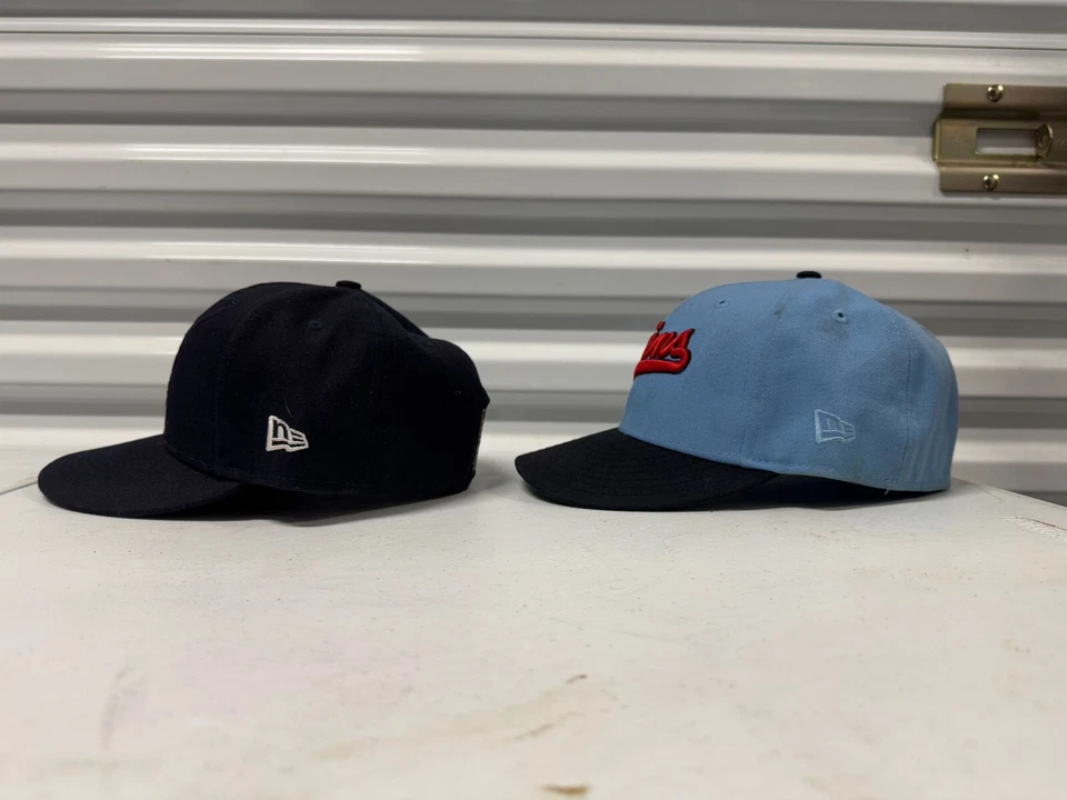 Lote de 2 gorras Era 59FIFTY MLB Atlanta Braves Screaming Indian ajustadas 7 1/4 Foto 4 de 4