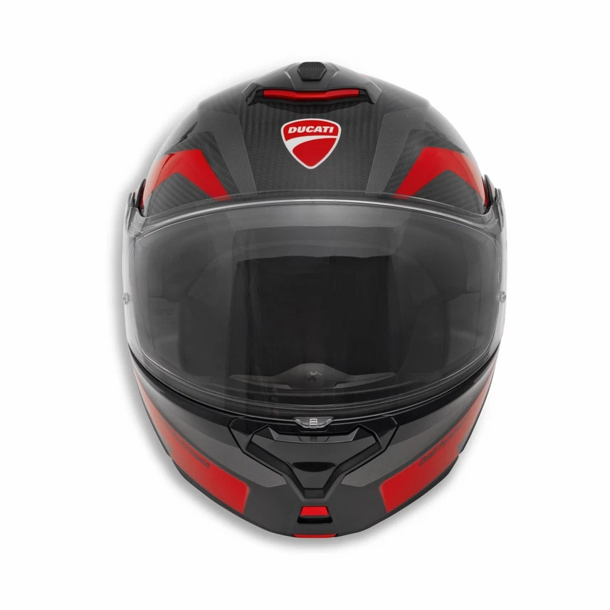 Ducati Nolan x-Lite Horizon V3 Helmet Carbon Flip up Sun Visor Modular - Image 2 of 3
